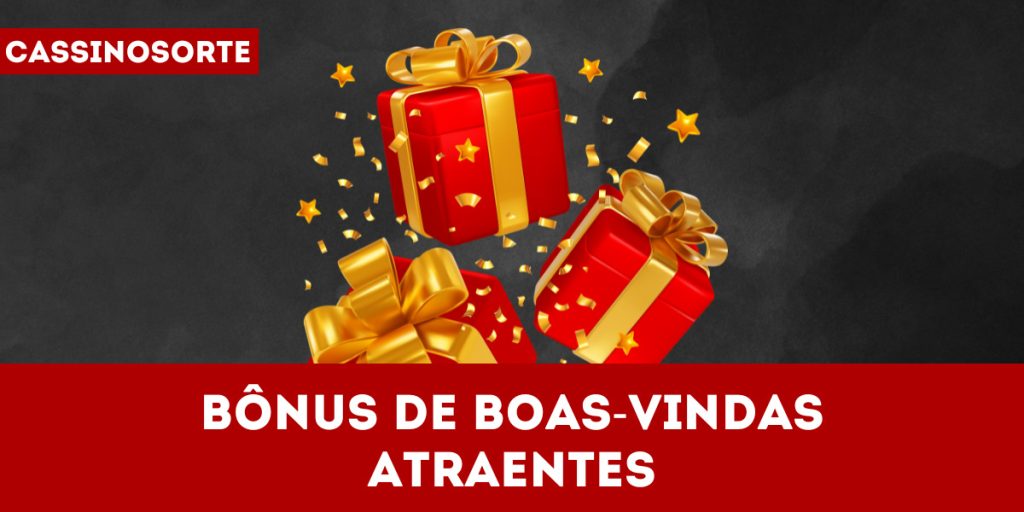 Bônus de boas-vindas atraentes