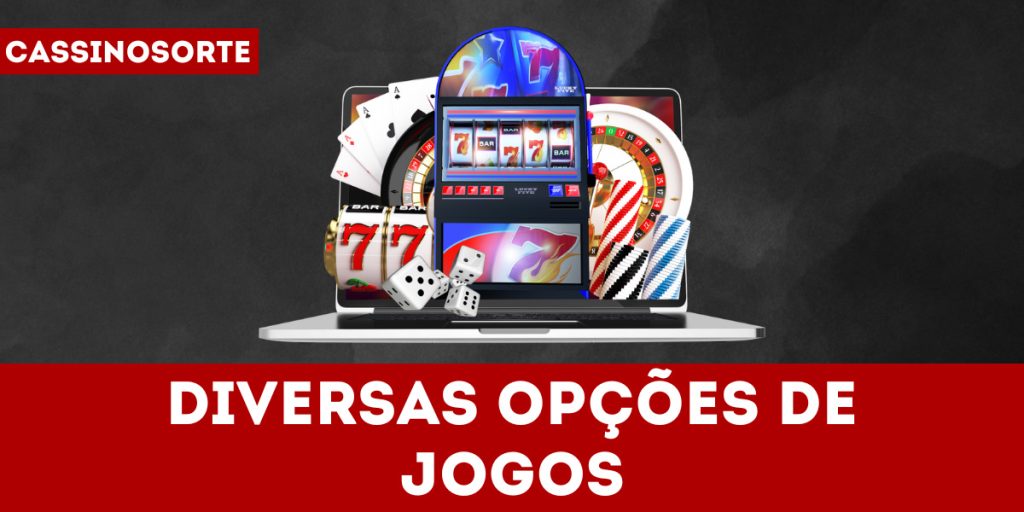 Diversas opções de jogos