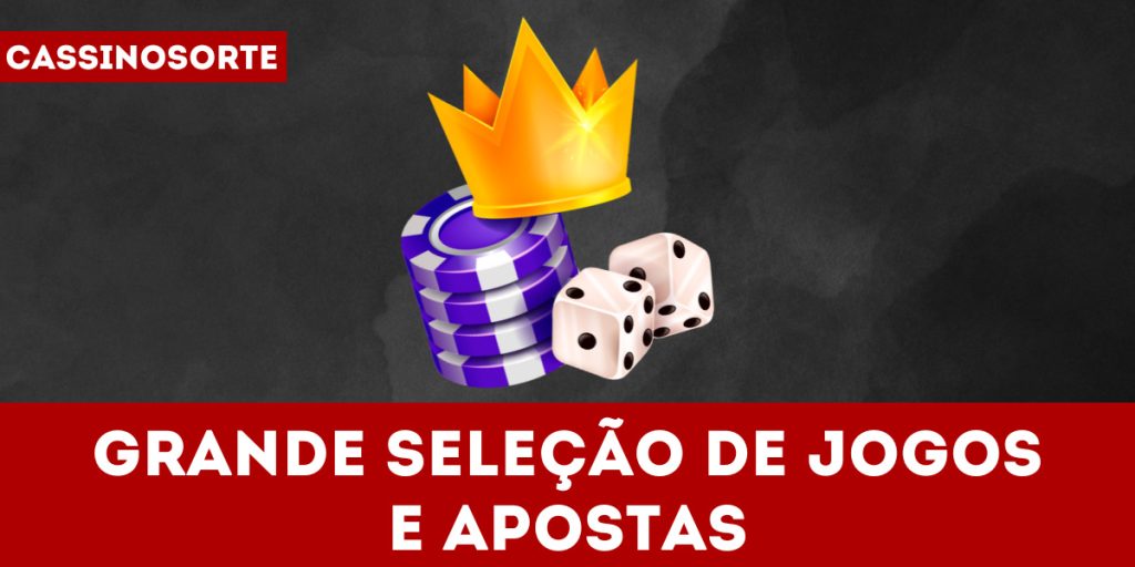 Grande seleção de jogos e apostas
