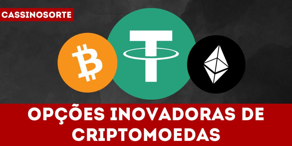 Opções inovadoras de criptomoedas