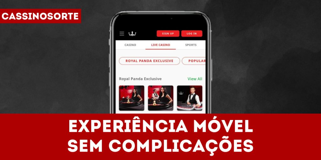 Experiência móvel sem complicações