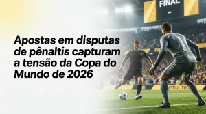 Apostas em disputas de pênaltis capturam a tensão da Copa do Mundo de 2026