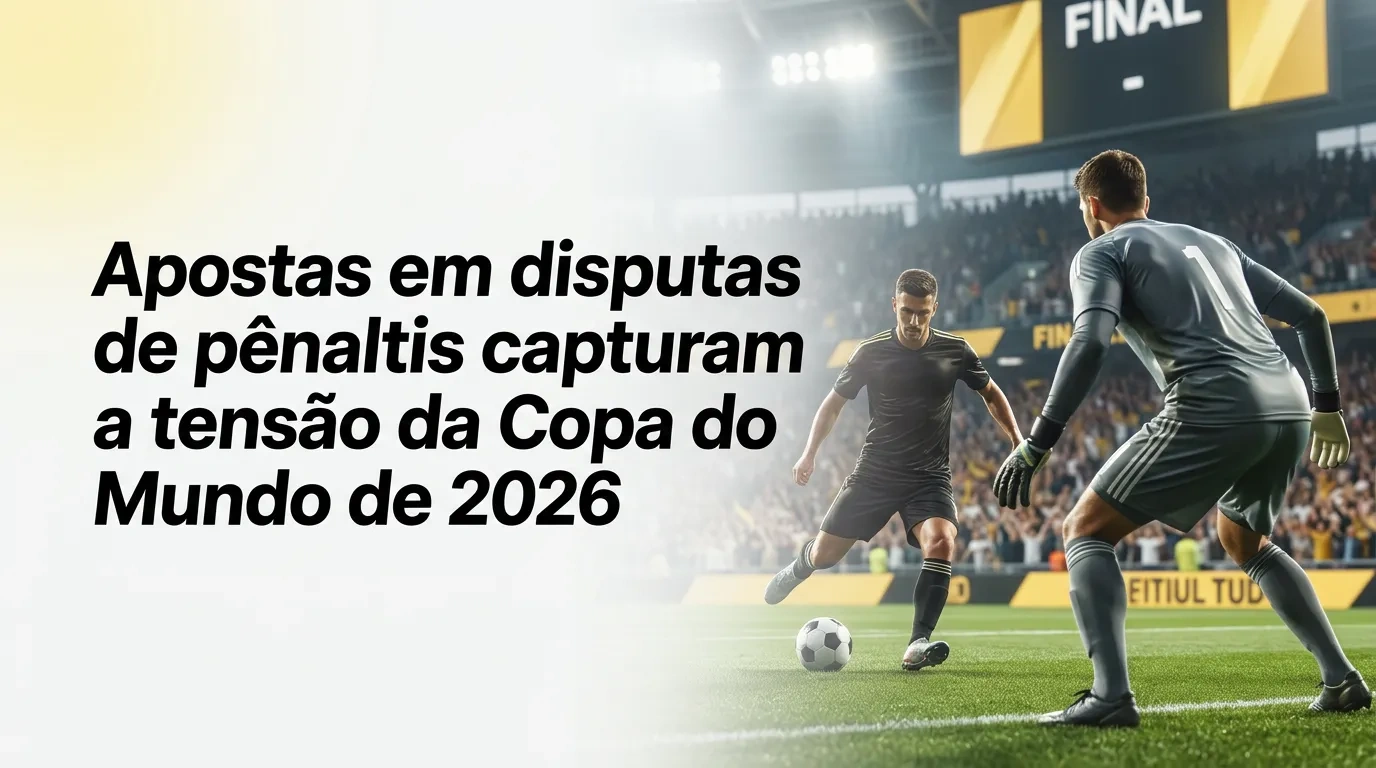 Apostas em disputas de pênaltis capturam a tensão da Copa do Mundo de 2026