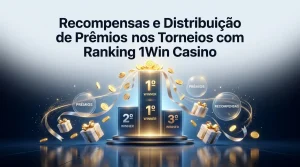 Recompensas e Distribuição de Prêmios nos Torneios com Ranking 1Win Casino