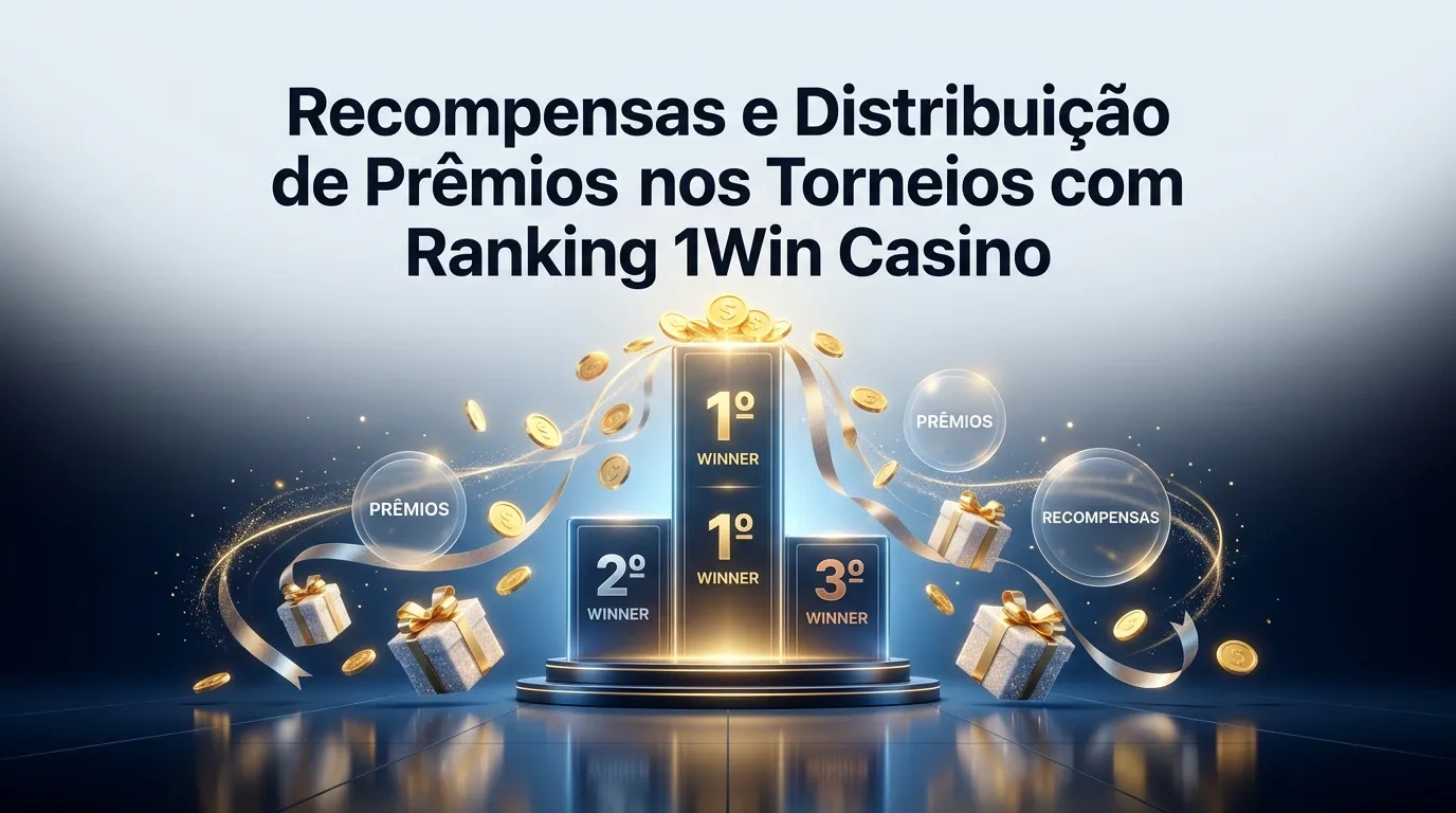 Recompensas e Distribuição de Prêmios nos Torneios com Ranking 1Win Casino