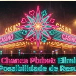 Vintage neon sign on a wet street illuminating double chance betting options.